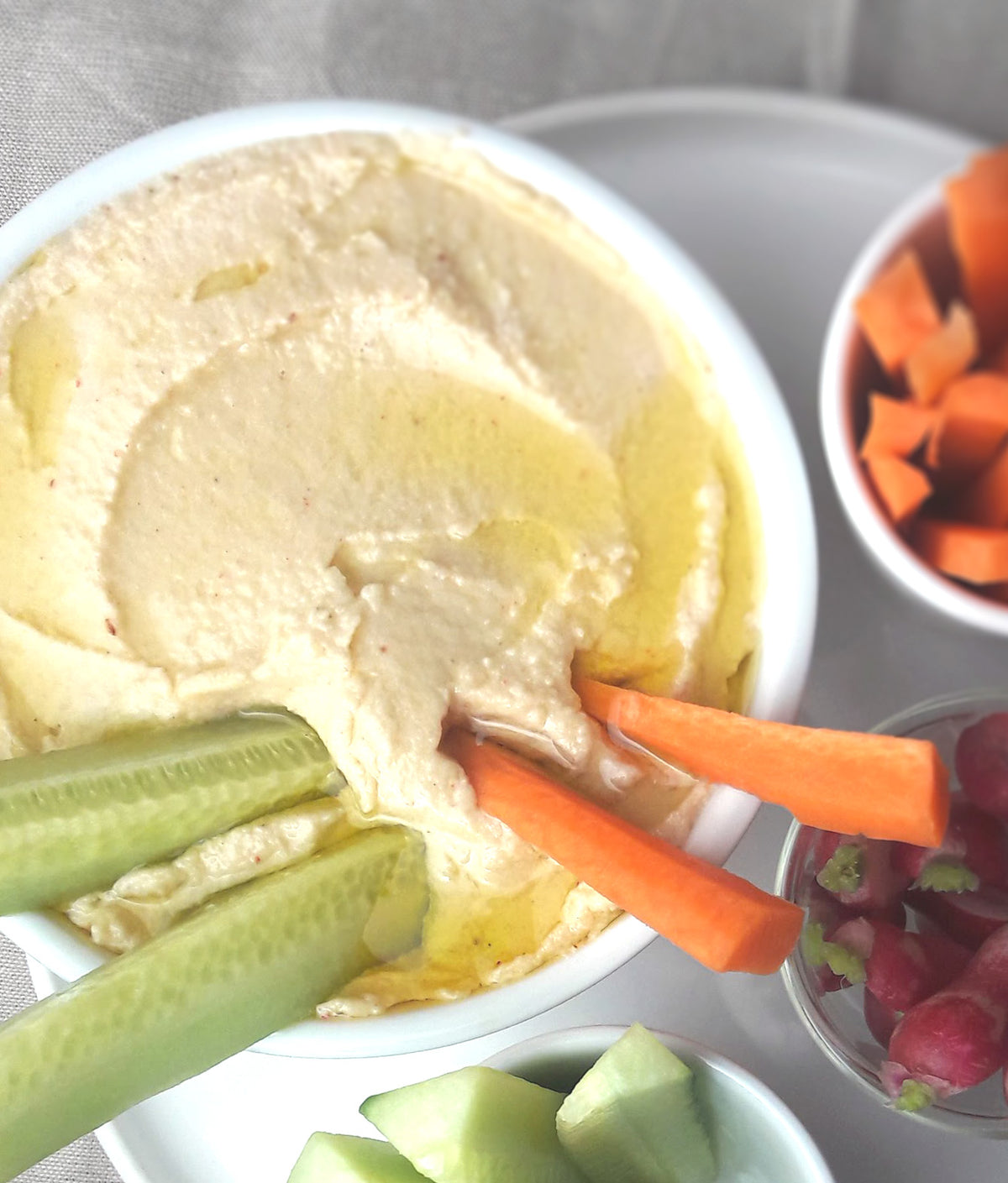 Houmous Low Carb au chou-fleur
