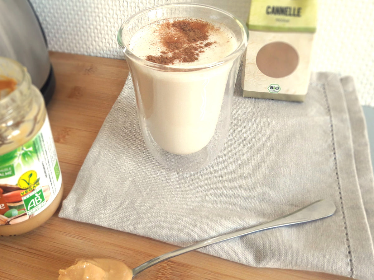Milkshake MCT lait d'amande beurre d'arachide #cetobooster