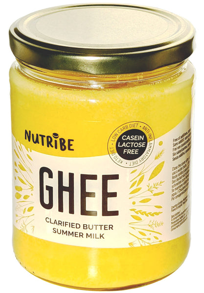 Ghee bio beurre clarifié et sans lactose pour une cuisine saine