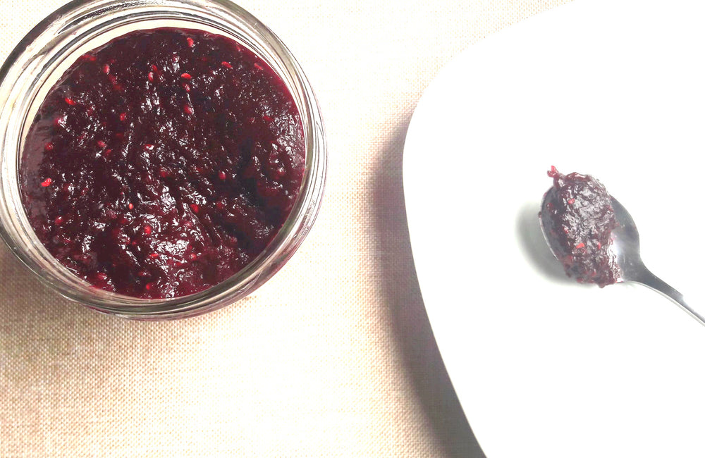 Confiture de fruits rouges céto, faible en glucides