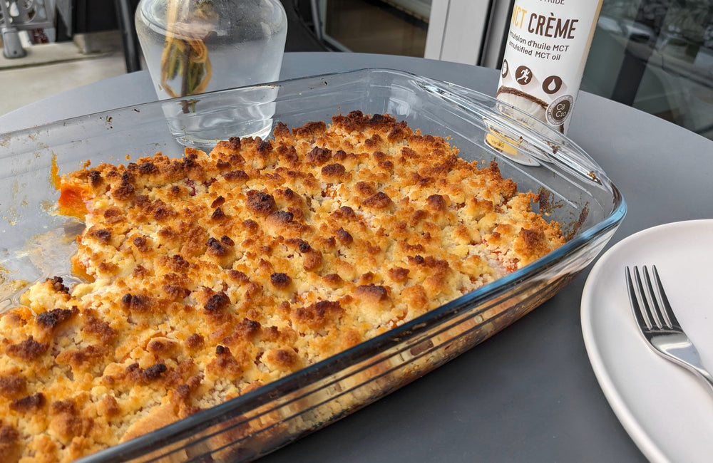 Crumble sans sucre (érythritol et allulose)