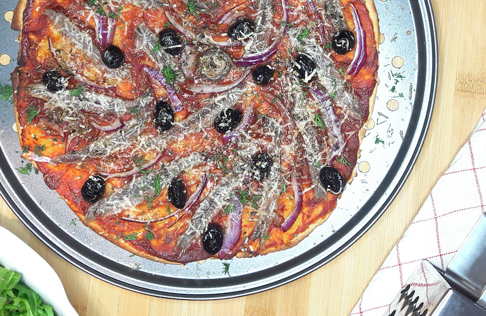 Pâte à pizza low carb paléo v2